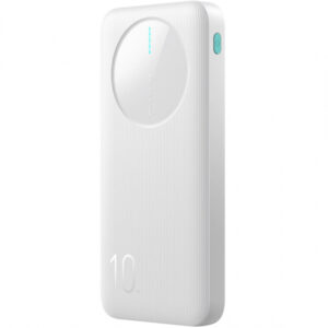 Baterie Externa Joyroom JR-PBF12, 10000mAh, 12W, 1 x USB-C - 2 x USB-A, Alba