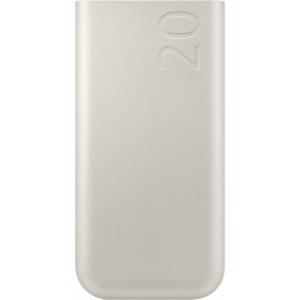 Baterie Externa Samsung, 20000mAh, 45W, PD, 3 x USB-C, Bej EB-P4520XUEGEU