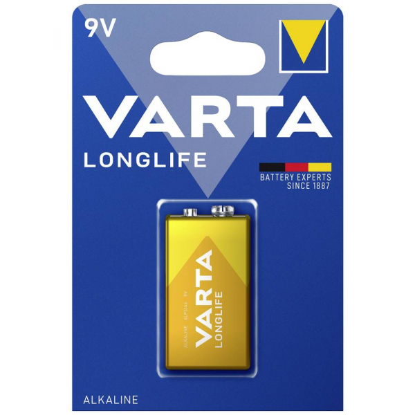 Baterie Varta Longlife, 6LR61 (9V)
