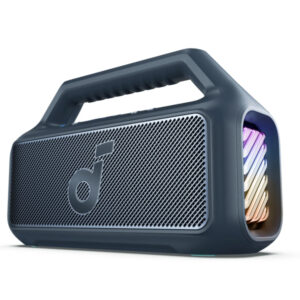 Boxa Portabila Bluetooth Anker SoundCore Boom 2, 80W, TWS, RGB, Waterproof, Albastra A3138031