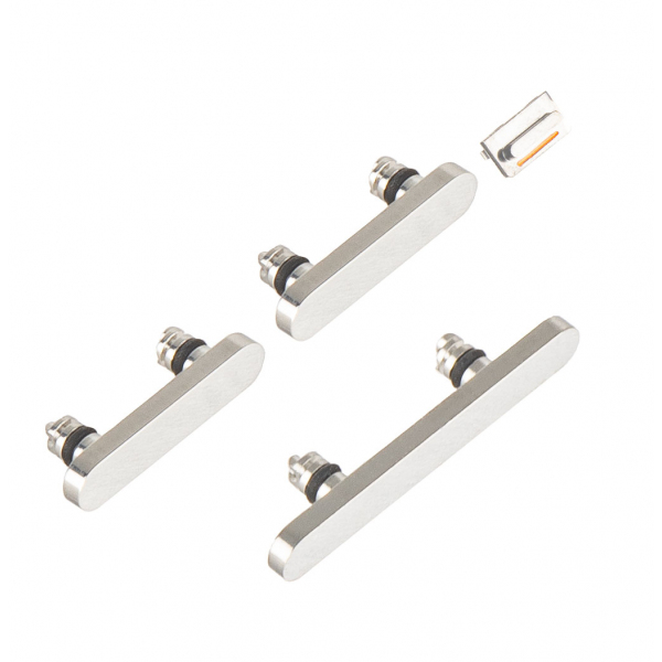 Buton On-Off - Volum - Profil Apple iPhone 12 Pro Max / 12 Pro, Argintiu