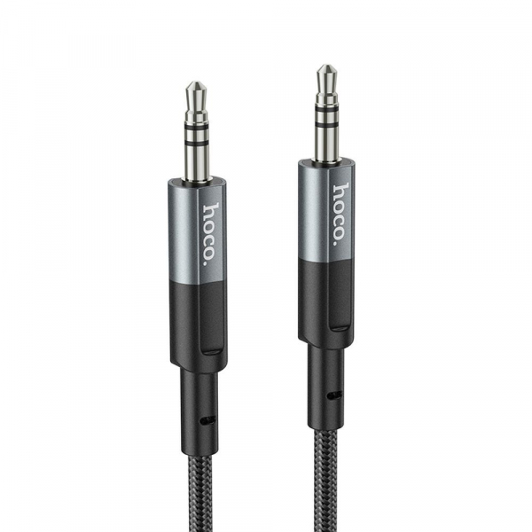 Cablu Audio 3.5mm - 3.5mm HOCO UPA23, 1m, Gri