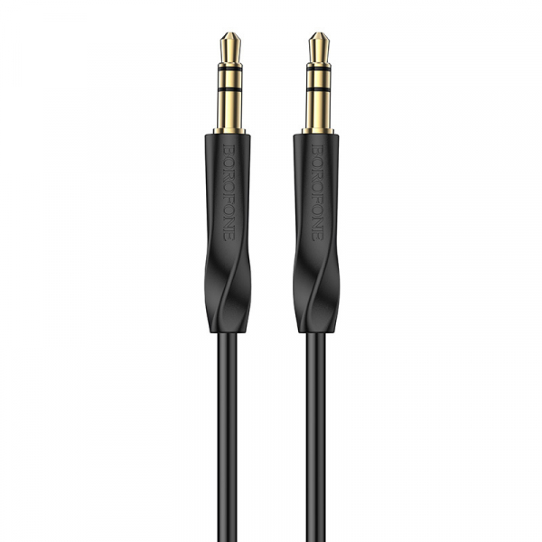 Cablu Audio 3.5mm - 3.5mm Borofone BL16, 1m, Negru