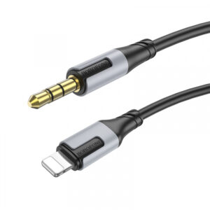 Cablu Audio Lightning - 3.5mm Borofone BL19 Creator, 1m, Negru