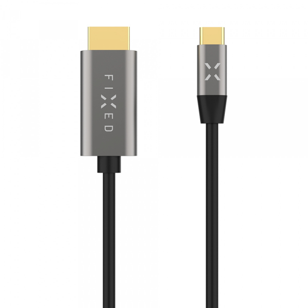 Cablu Audio si Video USB-C - HDMI Fixed, 2m, Gri