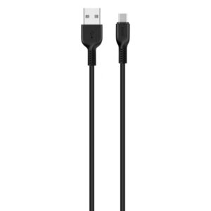 Cablu Date si Incarcare USB-A - USB-C HOCO Flash X20, 18W, 2m, Negru