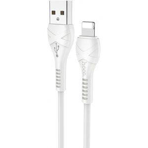 Cablu Date si Incarcare USB-A - Lightning HOCO X37, 18W, 1m, Alb