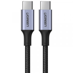 Cablu Date si Incarcare USB-C - USB-C UGREEN US316, 100W, 1m, Gri