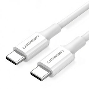 Cablu Date si Incarcare USB-C - USB-C UGREEN US264, 60W, 1.5m, Alb