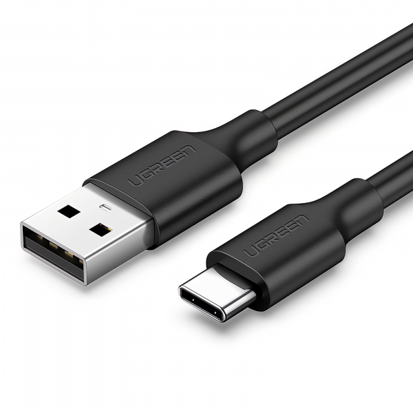 Cablu Date si Incarcare USB-A - USB-C UGREEN US287, 18W, 3m, Negru