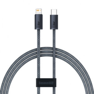 Cablu Date si Incarcare USB-C - Lightning Baseus Dynamic Series, 20W, 1m, Gri CALD000016