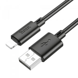 Cablu Date si Incarcare USB-A - Lightning HOCO X88, 18W, 1m, Negru