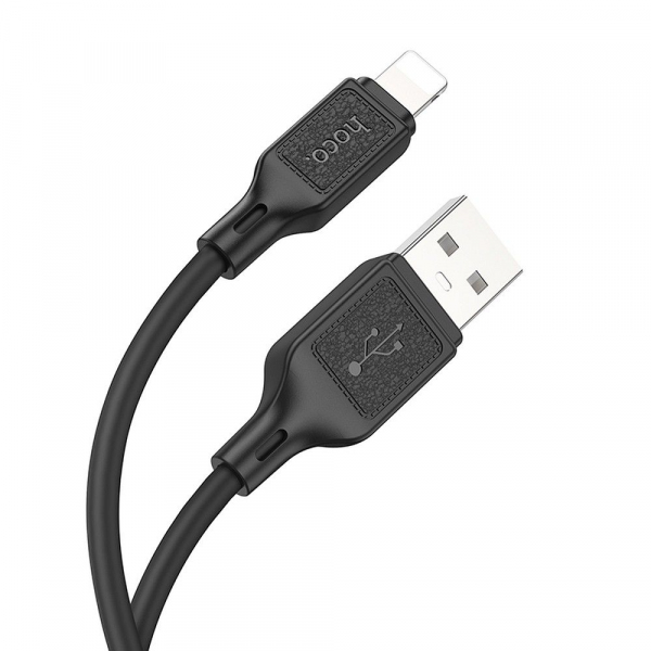 Cablu Date si Incarcare USB-A - Lightning HOCO X90, 18W, 1m, Negru
