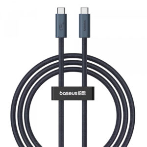 Cablu Date si Incarcare USB-C - USB-C Baseus Flash Series II, 240W, 1m, Negru P10311803111-00