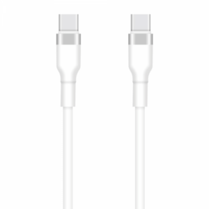 Cablu Date si Incarcare USB-C - USB-C Setty, 60W, 1m, Alb