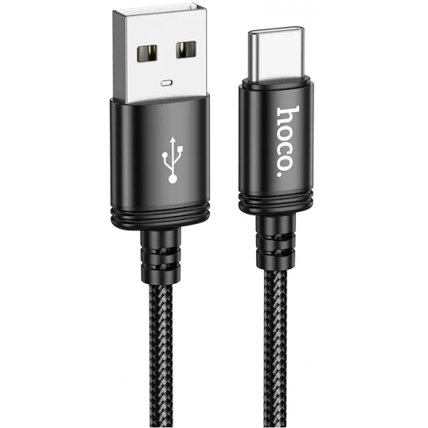 Cablu Date si Incarcare USB-A - USB-C HOCO X89, 18W, 2m, Negru