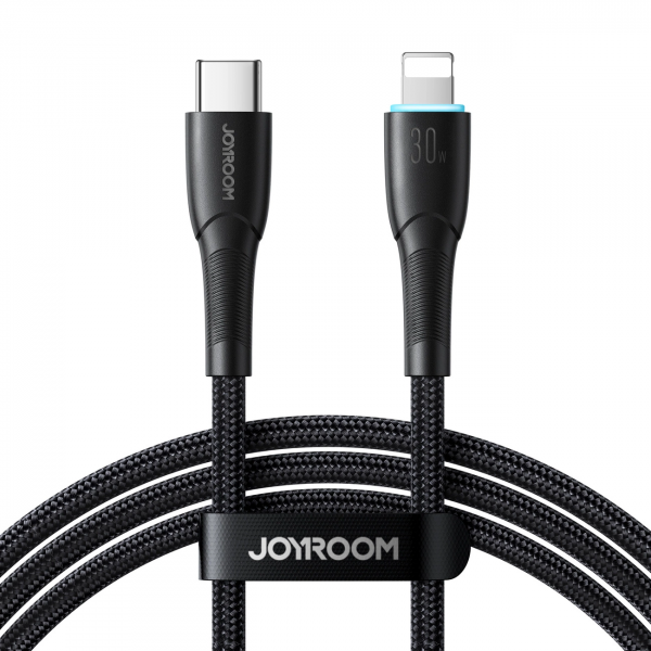 Cablu Date si Incarcare USB-C - Lightning Joyroom S-A32, 30W, 1m, Negru
