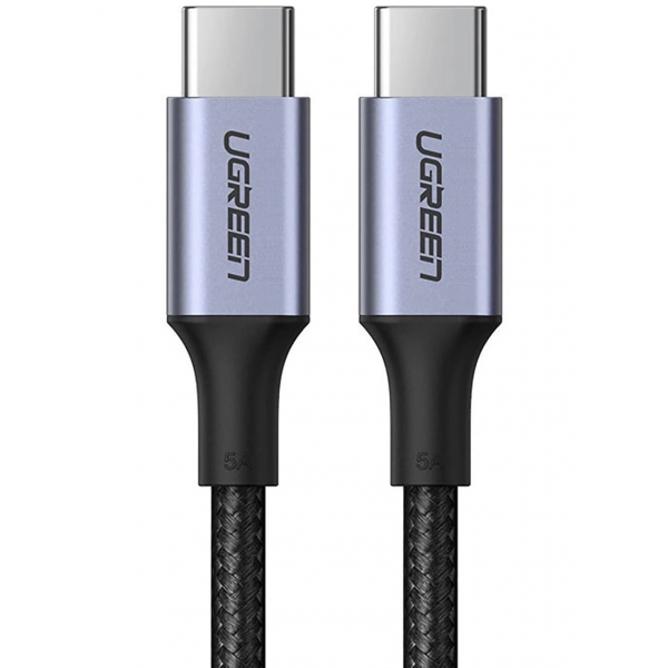 Cablu Date si Incarcare USB-C - USB-C UGREEN US316, 100W, 3m, Gri