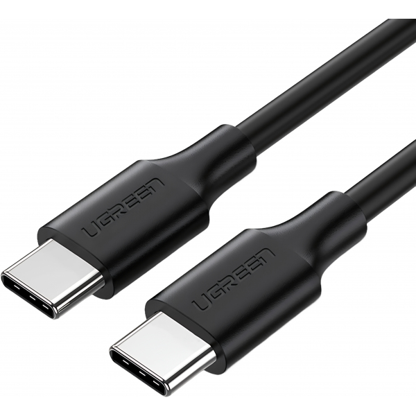Cablu Date si Incarcare USB-C - USB-C UGREEN US286, 60W, 3m, Negru