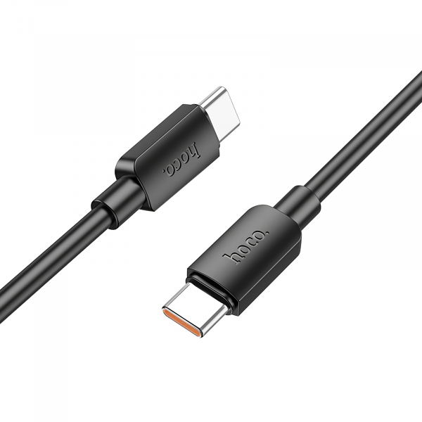 Cablu Date si Incarcare USB-C - USB-C HOCO X96, 100W, 1m, Negru