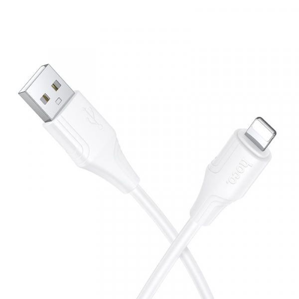 Cablu Date si Incarcare USB-A - Lightning HOCO X124, 18W, 1m, Alb