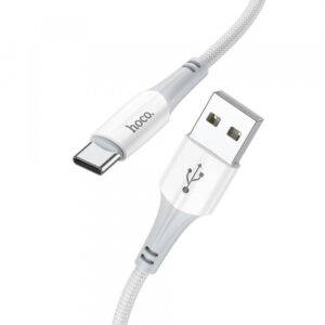 Cablu Date si Incarcare USB-A - USB-C HOCO X70, 18W, 1m, Alb