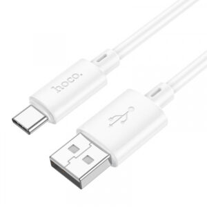 Cablu Date si Incarcare USB-A - USB-C HOCO X88, 18W, 1m, Alb