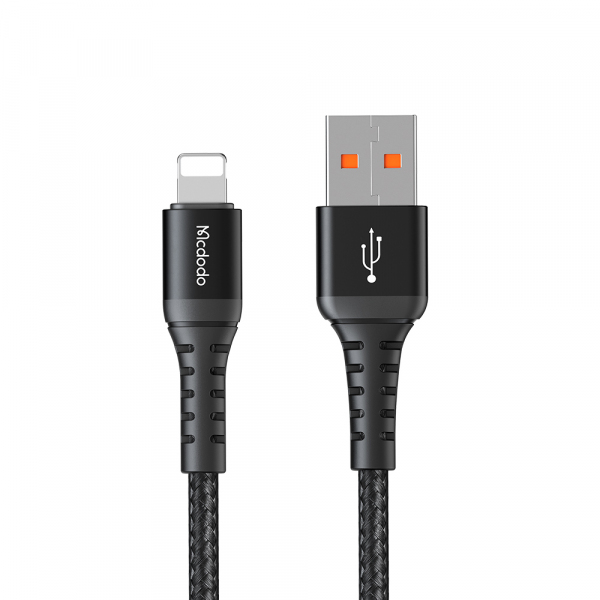 Cablu Date si Incarcare USB-A - Lightning McDodo CA-2261, 18W, 1m, Negru