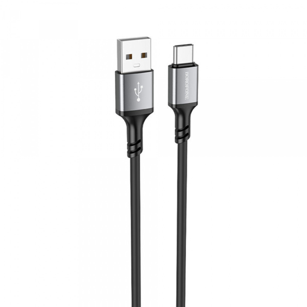 Cablu Date si Incarcare USB-A - USB-C Borofone BX83, 18W, 1m, Negru