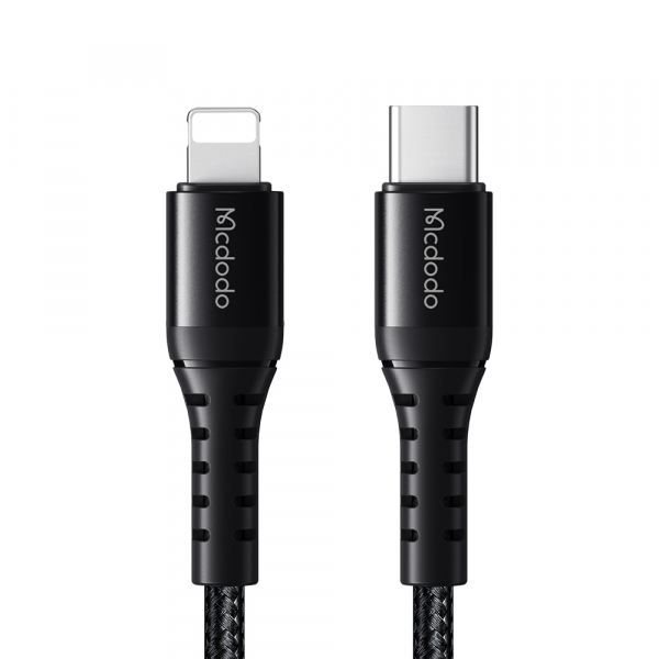 Cablu Date si Incarcare USB-C - Lightning McDodo CA-5631, 36W, 1m, Negru