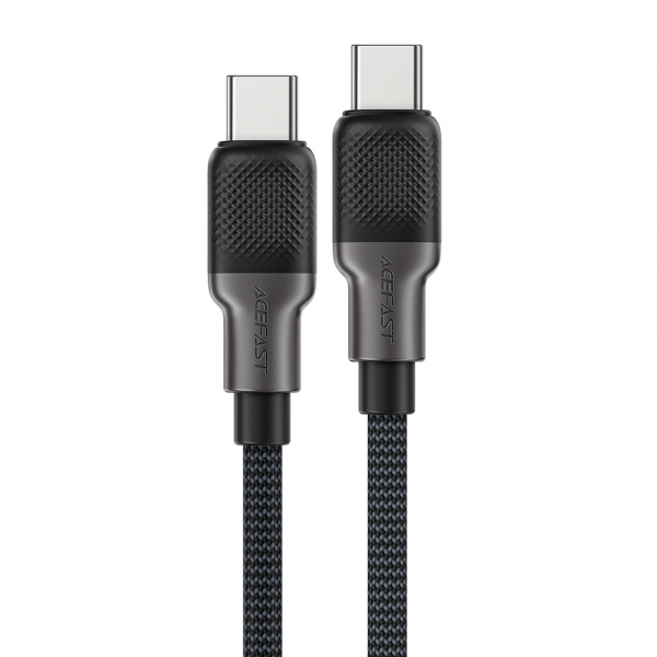 Cablu Date si Incarcare USB-C - USB-C Acefast C10-03, 60W, 1.2m, Negru