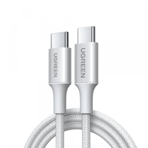 Cablu Date si Incarcare USB-C - USB-C UGREEN L501, 60W, 1m, Gri