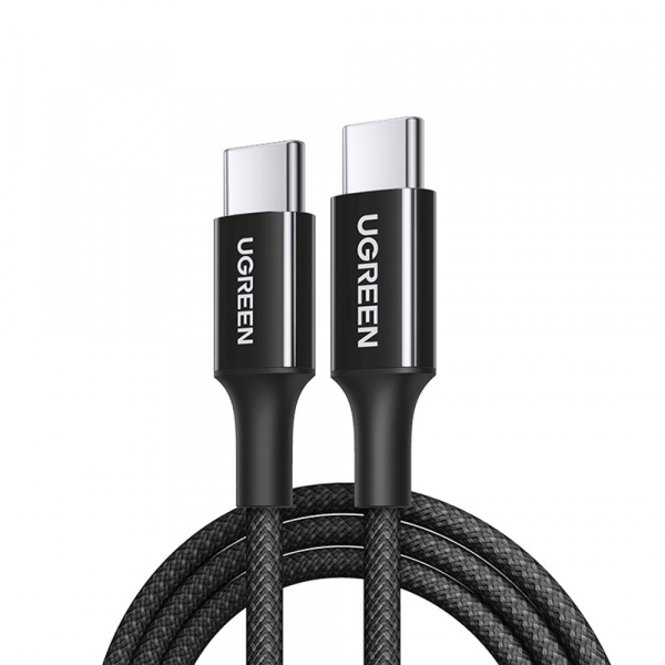 Cablu Date si Incarcare USB-C - USB-C UGREEN L502, 100W, 1m, Negru