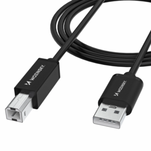 Cablu Imprimanta WZK WKDDY3S, USB-A - USB-B, 2m, Negru