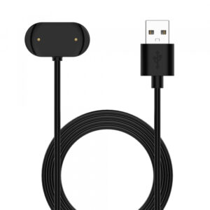 Cablu Incarcare Techsuit THA3 pentru Amazfit Watch Series, USB-A, Negru