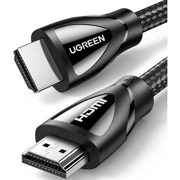 Cablu Video UGREEN HD104, HDMI - HDMI, 8K, 2m, Negru