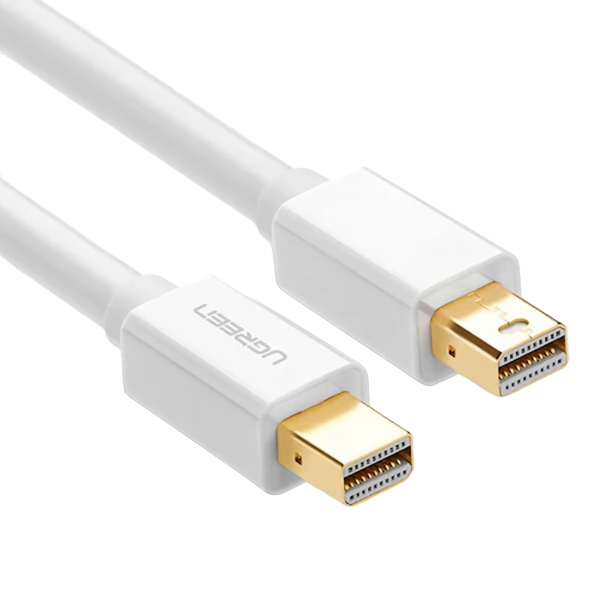 Cablu Video UGREEN, MiniDisplayPort - MiniDisplayPort, 4K, 2m, Alb