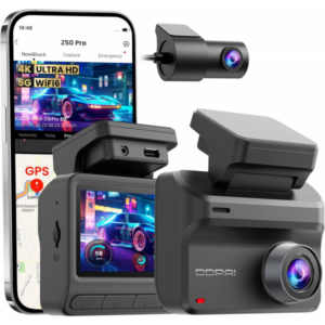 Camera Auto Fata Spate DDPAI Z50 Pro Dual, 4K, Wi-Fi, GPS, Afisaj 3inch