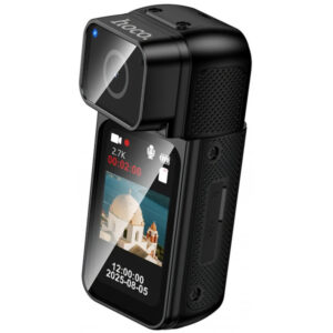 Camera Sport HOCO DV105, 2.7K, Afisaj 1.47inch, Neagra