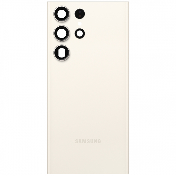 Capac Baterie Samsung Galaxy S23 Ultra S918, Crem, Service Pack GH82-30400B