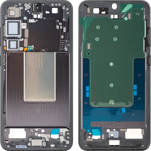 Carcasa Mijloc Samsung Galaxy S24+ S926, Neagra (Onyx Black), Service Pack GH82-33413A