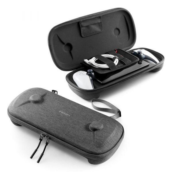 Carcasa Protectie Spigen Klasden pentru Consola Sony Playstation Portal Remote Player, Gri AGP09756