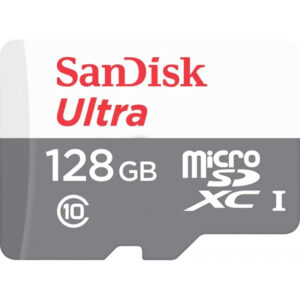 Card Memorie microSDXC SanDisk Ultra, 128Gb, Clasa 10 SDSQUNR-128G-GN3MN