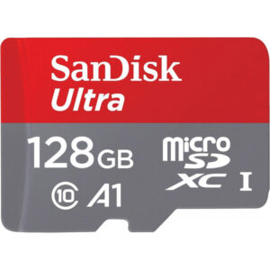 Card Memorie microSDXC SanDisk Ultra Android A1, 128Gb, Clasa 10 / UHS-1 U1 SDSQUAB-128G-GN6MN
