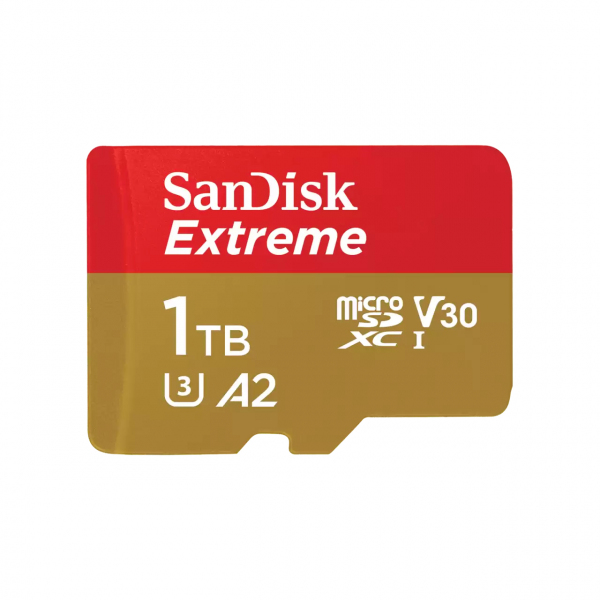 Card Memorie microSDXC SanDisk Extreme, 1TB, Clasa 10 / UHS-1 U3 SDSQXAV-1T00-GN6MN