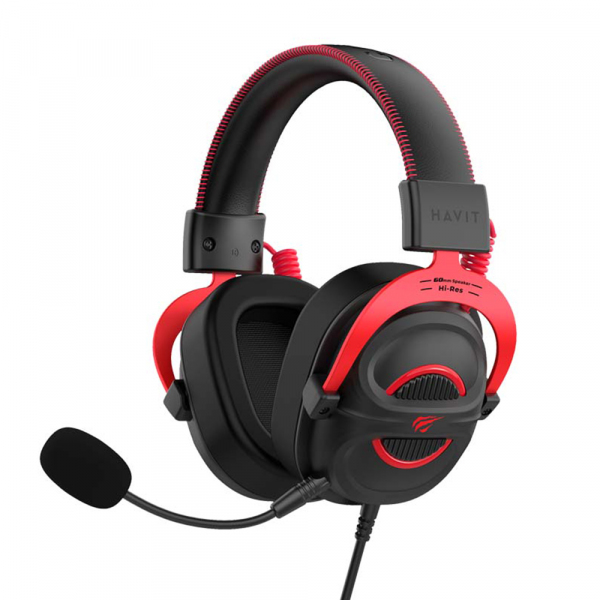 Casti Gaming 3.5mm HAVIT H2002E Pro, 2m, Negre