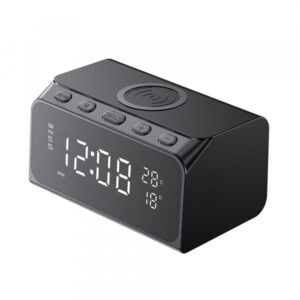 Ceas Digital HAVIT W3041 6in1 cu Incarcare Wireless QI, Negru