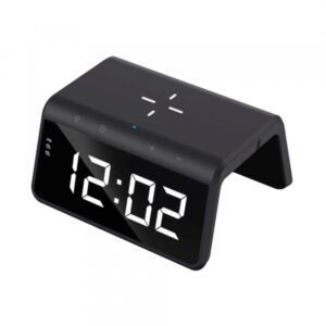 Ceas Digital HAVIT W320 cu Incarcare Wireless QI, Negru