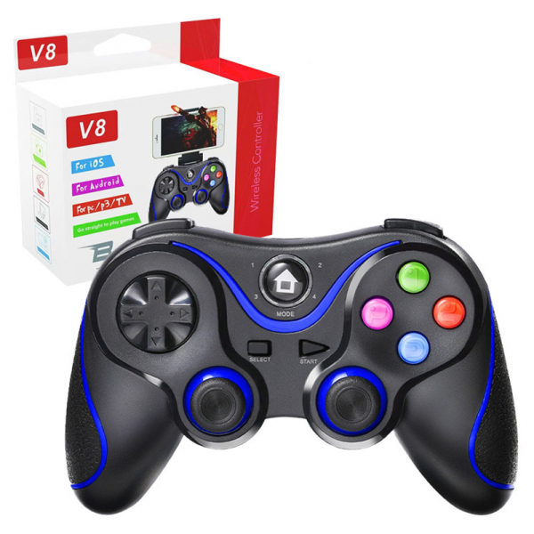Controller Techsuit V8, Albastru