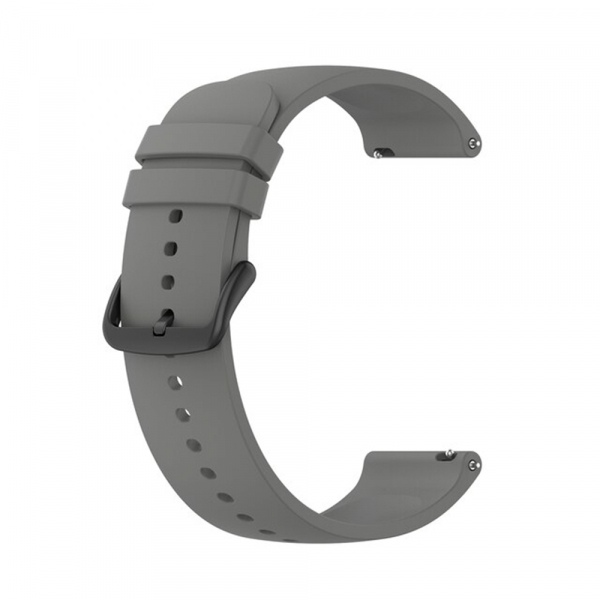 Curea Techsuit W001 pentru Samsung Galaxy Watch / Huawei Watch Series, 22mm, Gri